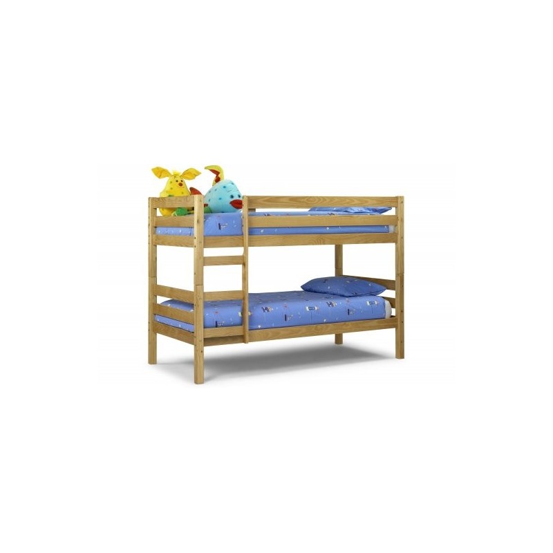 Wyoming Bunk Bed - Solid Antique Pine 90cm