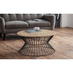 Jersey round wire coffee table