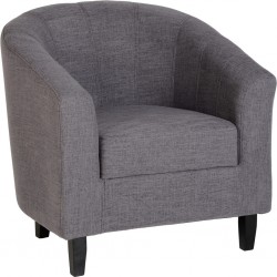 Tempo tub chair in grey