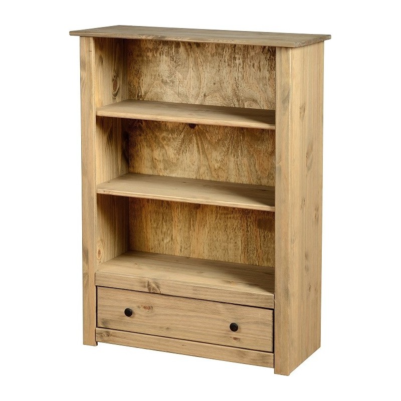 Panama 1 Drawer Bookcase Seconique flat packed furniture