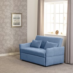 Chelsea sofa bed in blue