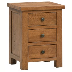 Devon Rustic oak 3 drawer...