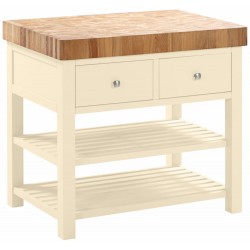 Devon painted butchers block