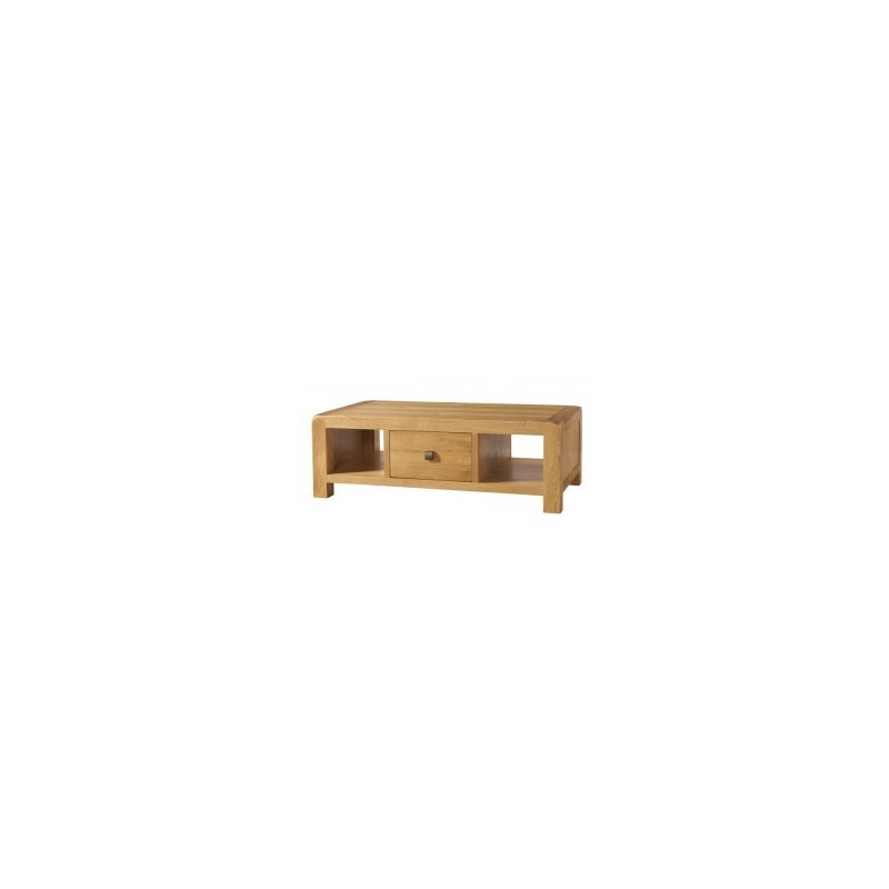 Cannock Avon Oak Large Coffee Table With Drawer Dav012
